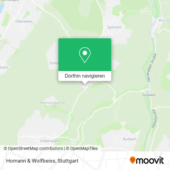 Homann & Wolfbeiss Karte