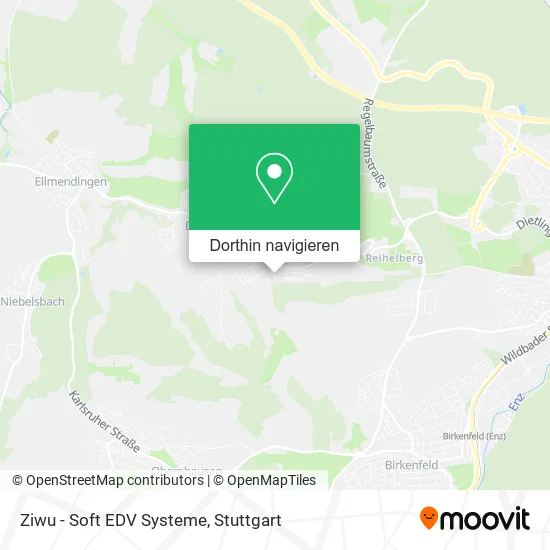 Ziwu - Soft EDV Systeme Karte