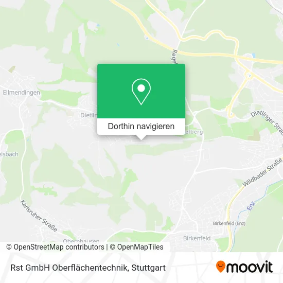 Rst GmbH Oberflächentechnik Karte