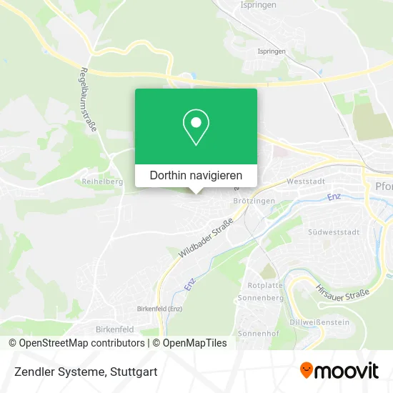 Zendler Systeme Karte