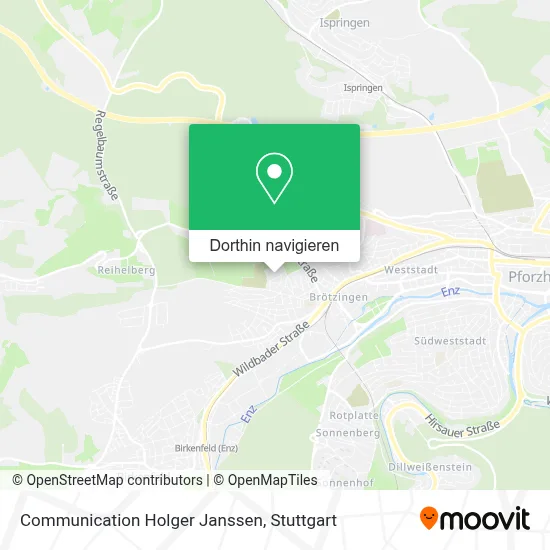 Communication Holger Janssen Karte