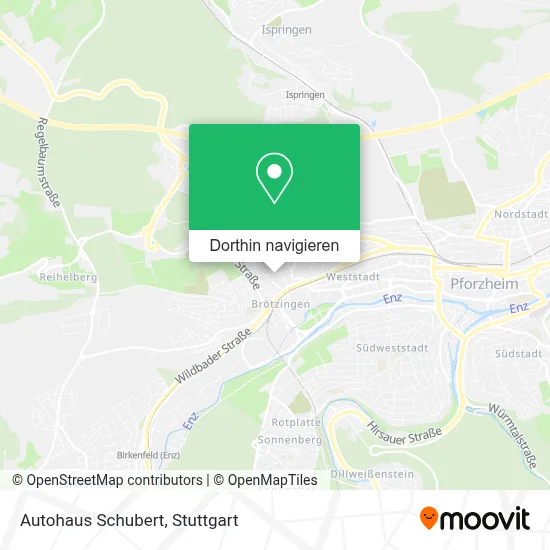 Autohaus Schubert Karte