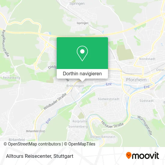 Alltours Reisecenter Karte