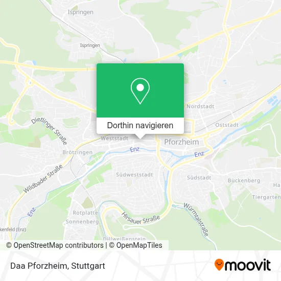 Daa Pforzheim Karte