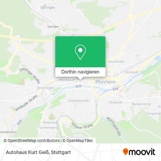 Autohaus Kurt Geiß Karte