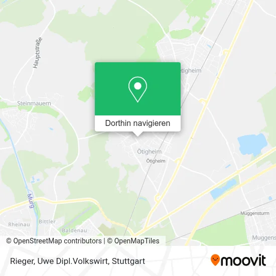 Rieger, Uwe Dipl.Volkswirt Karte