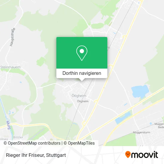 Rieger Ihr Friseur Karte