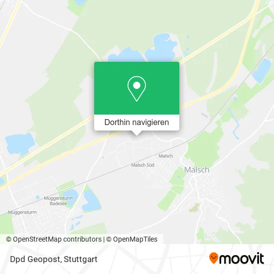 Dpd Geopost Karte