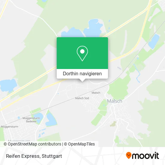 Reifen Express Karte