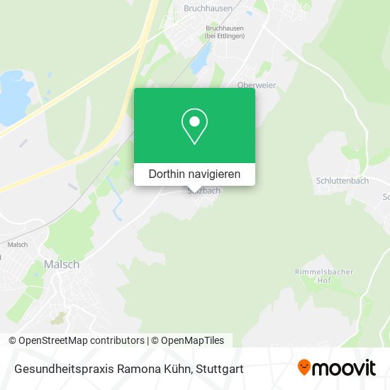 Gesundheitspraxis Ramona Kühn Karte