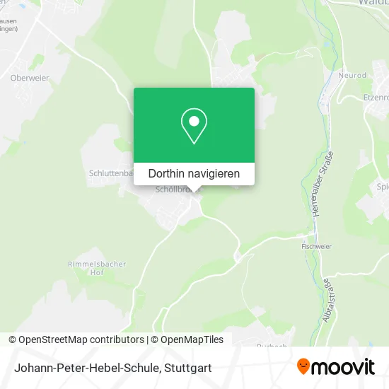 Johann-Peter-Hebel-Schule Karte
