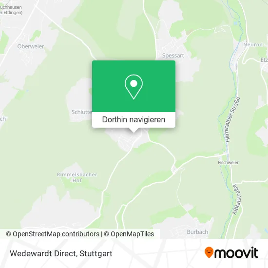 Wedewardt Direct Karte