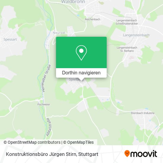 Konstruktionsbüro Jürgen Stirn Karte
