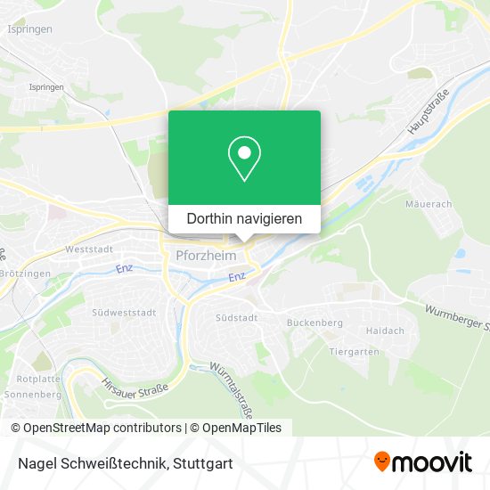 Nagel Schweißtechnik Karte