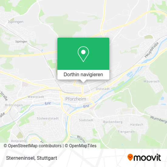 Sterneninsel Karte
