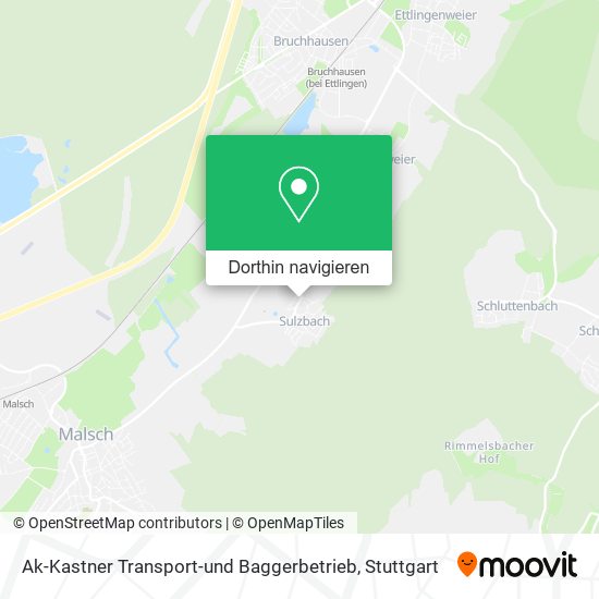 Ak-Kastner Transport-und Baggerbetrieb Karte