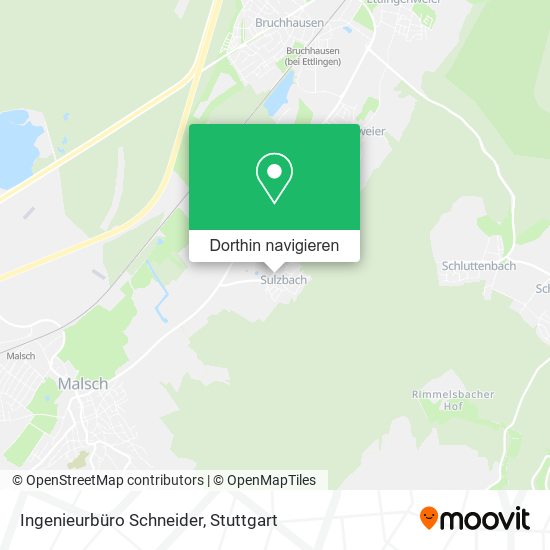 Ingenieurbüro Schneider Karte