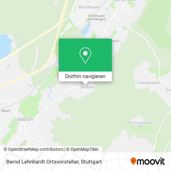 Bernd Lehnhardt Ortsvorsteher Karte
