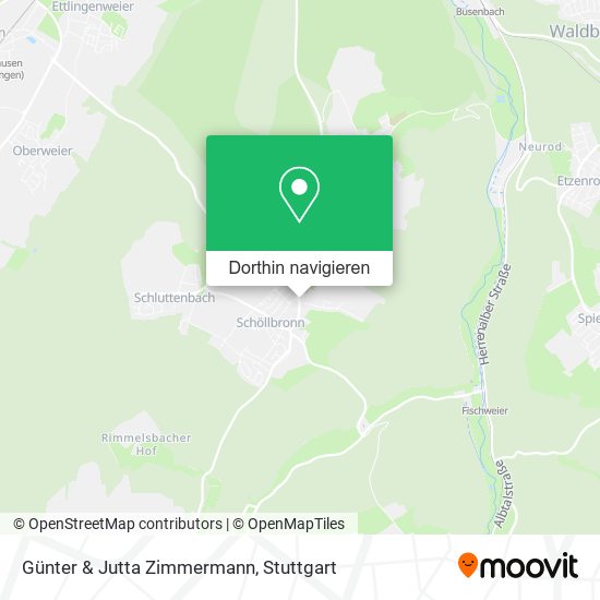 Günter & Jutta Zimmermann Karte