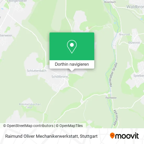 Raimund Oliver Mechanikerwerkstatt Karte