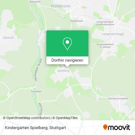 Kindergarten Spielberg Karte