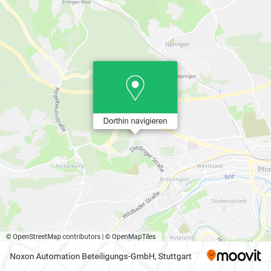 Noxon Automation Beteiligungs-GmbH Karte