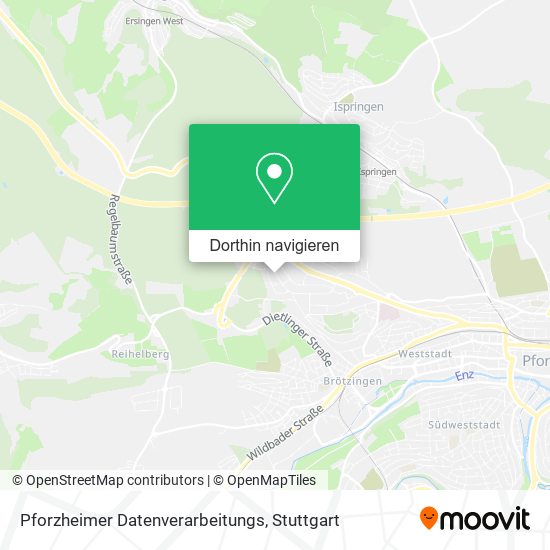 Pforzheimer Datenverarbeitungs Karte