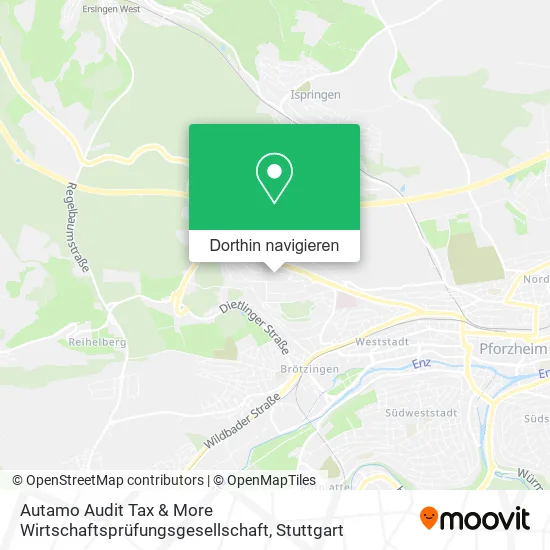 Autamo Audit Tax & More Wirtschaftsprüfungsgesellschaft Karte