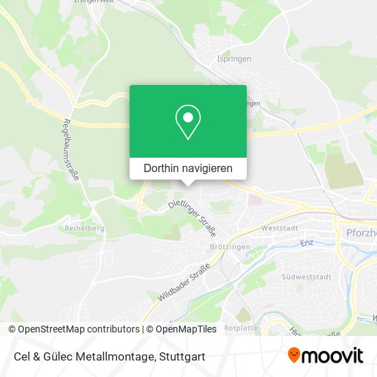 Cel & Gülec Metallmontage Karte