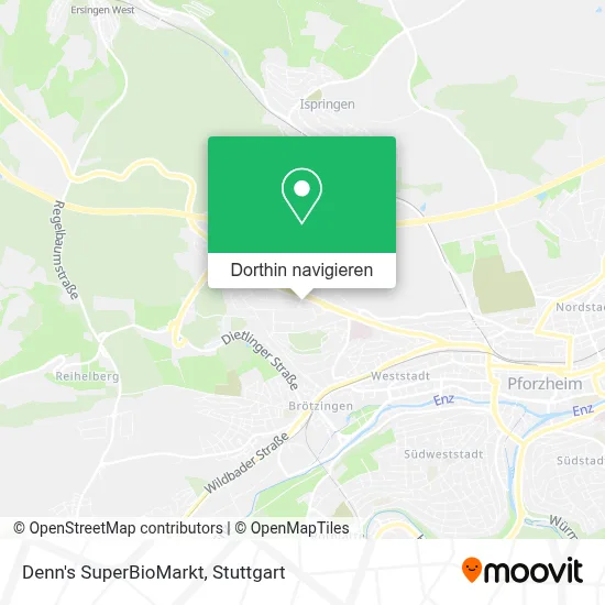 Denn's SuperBioMarkt Karte