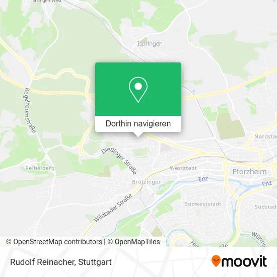 Rudolf Reinacher Karte