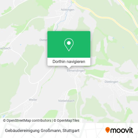 Gebäudereinigung Großmann Karte