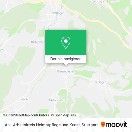 Ahk-Arbeitskreis Heimatpflege und Kunst Karte