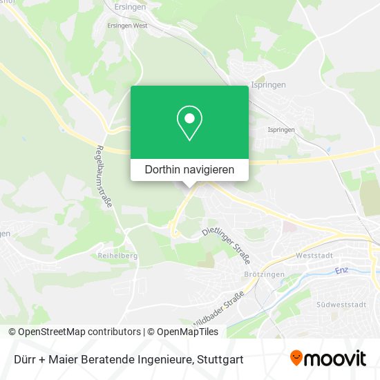 Dürr + Maier Beratende Ingenieure Karte