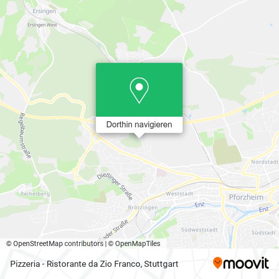 Pizzeria - Ristorante da Zio Franco Karte
