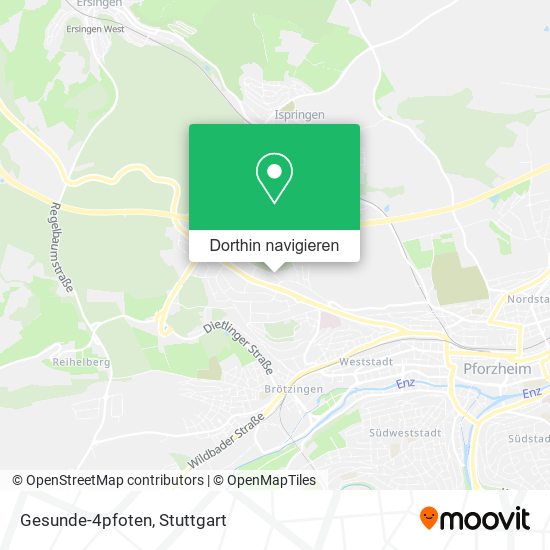 Gesunde-4pfoten Karte