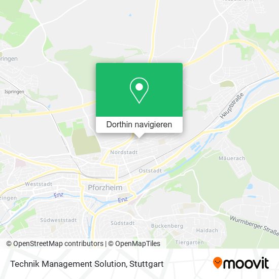 Technik Management Solution Karte