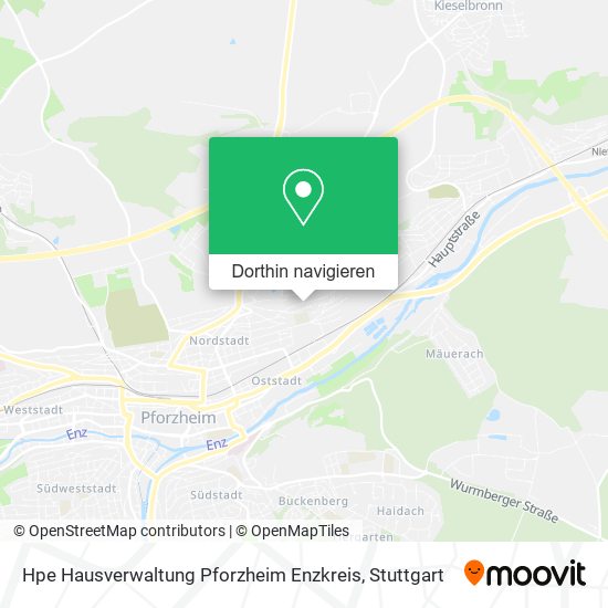 Hpe Hausverwaltung Pforzheim Enzkreis Karte