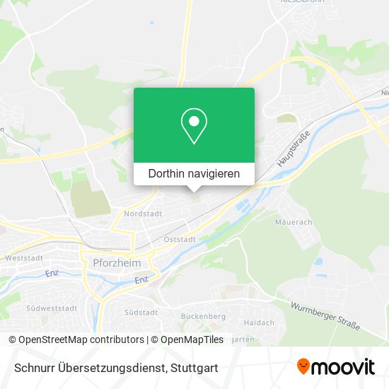Schnurr Übersetzungsdienst Karte