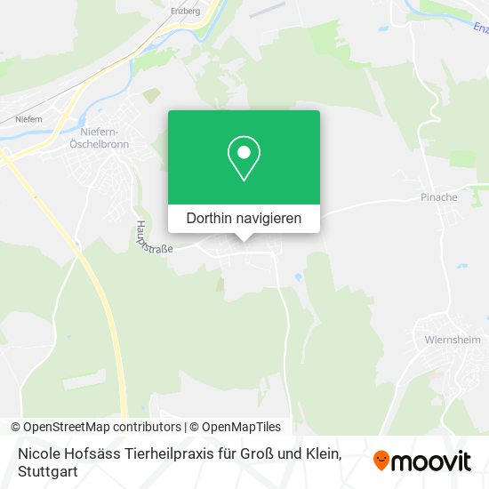 Nicole Hofsäss Tierheilpraxis für Groß und Klein Karte