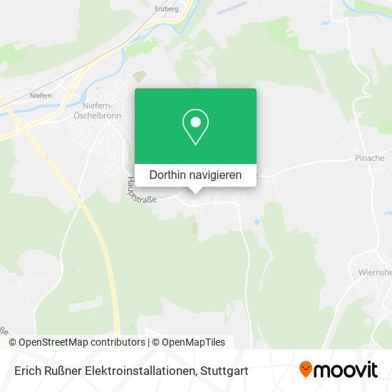 Erich Rußner Elektroinstallationen Karte