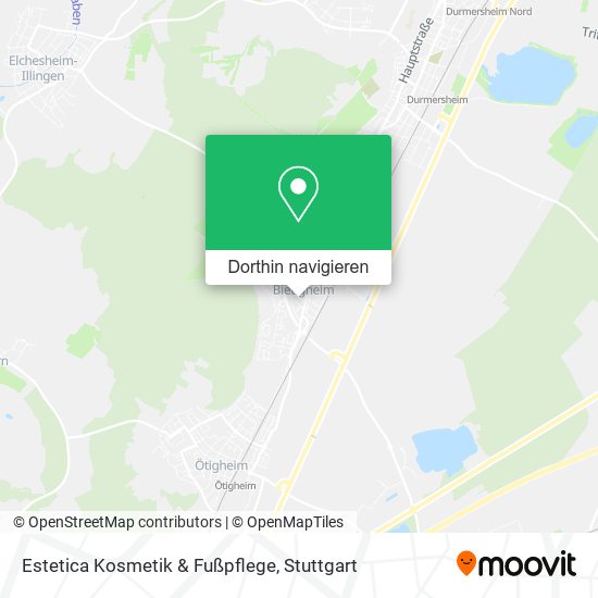 Estetica Kosmetik & Fußpflege Karte