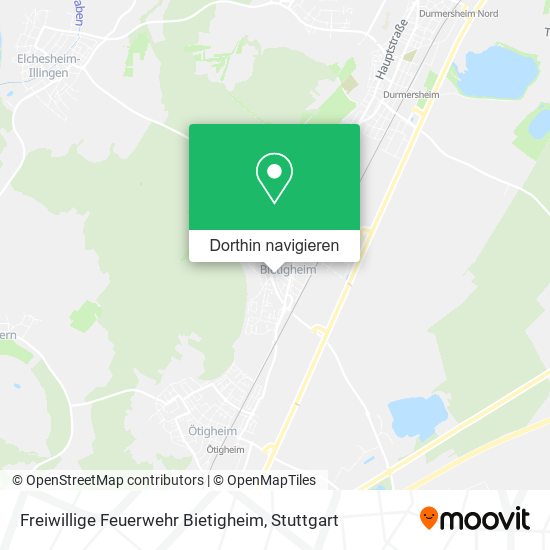 Freiwillige Feuerwehr Bietigheim Karte