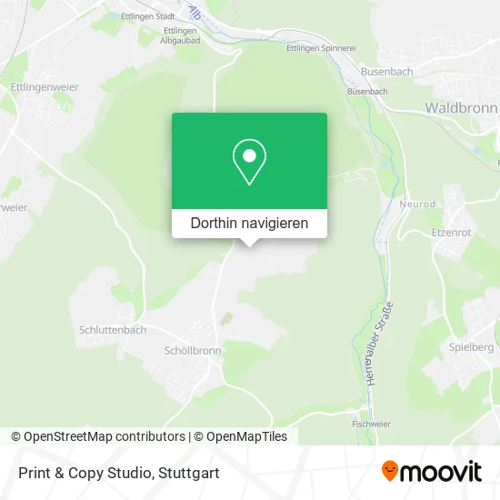 Print & Copy Studio Karte