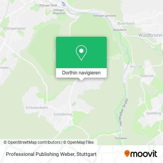 Professional Publishing Weber Karte