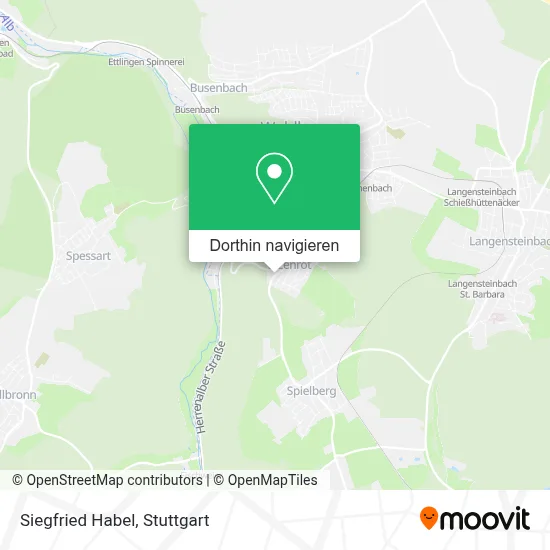 Siegfried Habel Karte