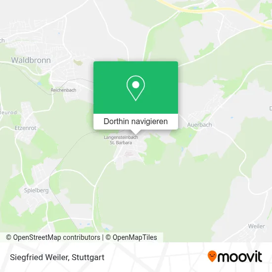 Siegfried Weiler Karte