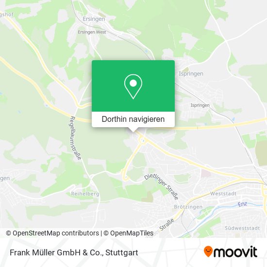 Frank Müller GmbH & Co. Karte