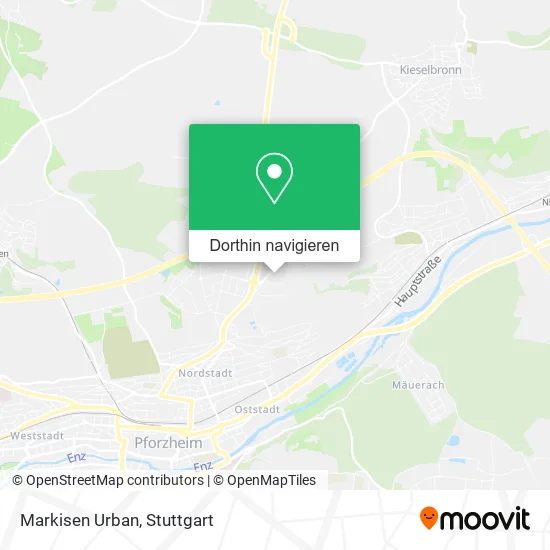 Markisen Urban Karte