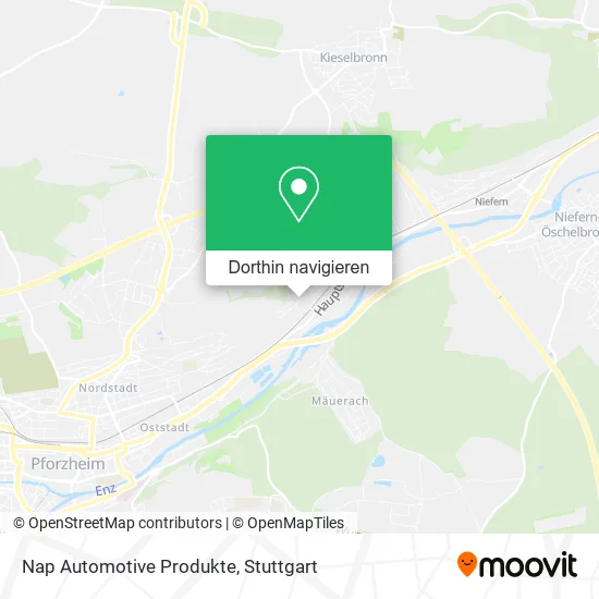 Nap Automotive Produkte Karte